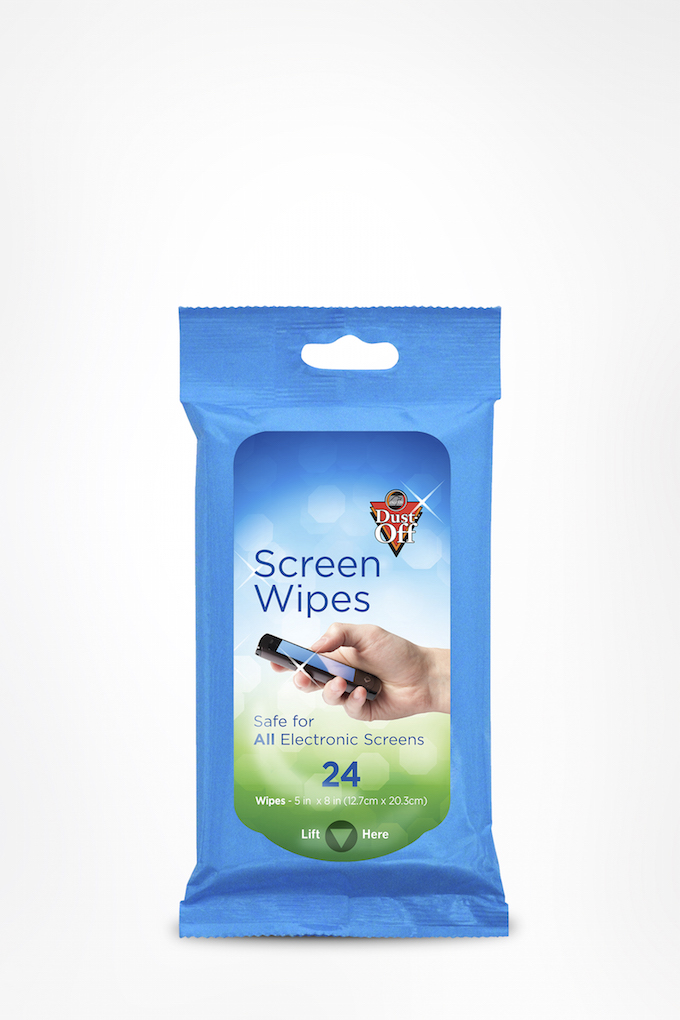 Electronics Screen Wipes – 24 Count – Falcon Safety Products, Inc.